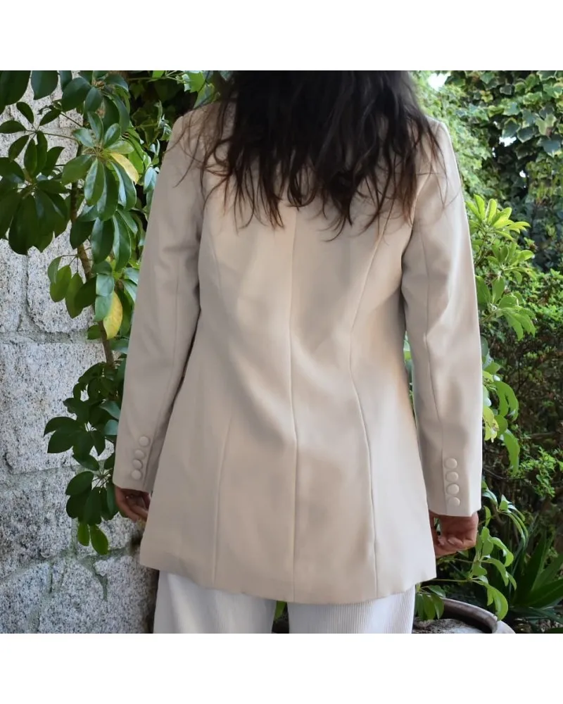 Blazer básica beige ndbSHOPONLINE