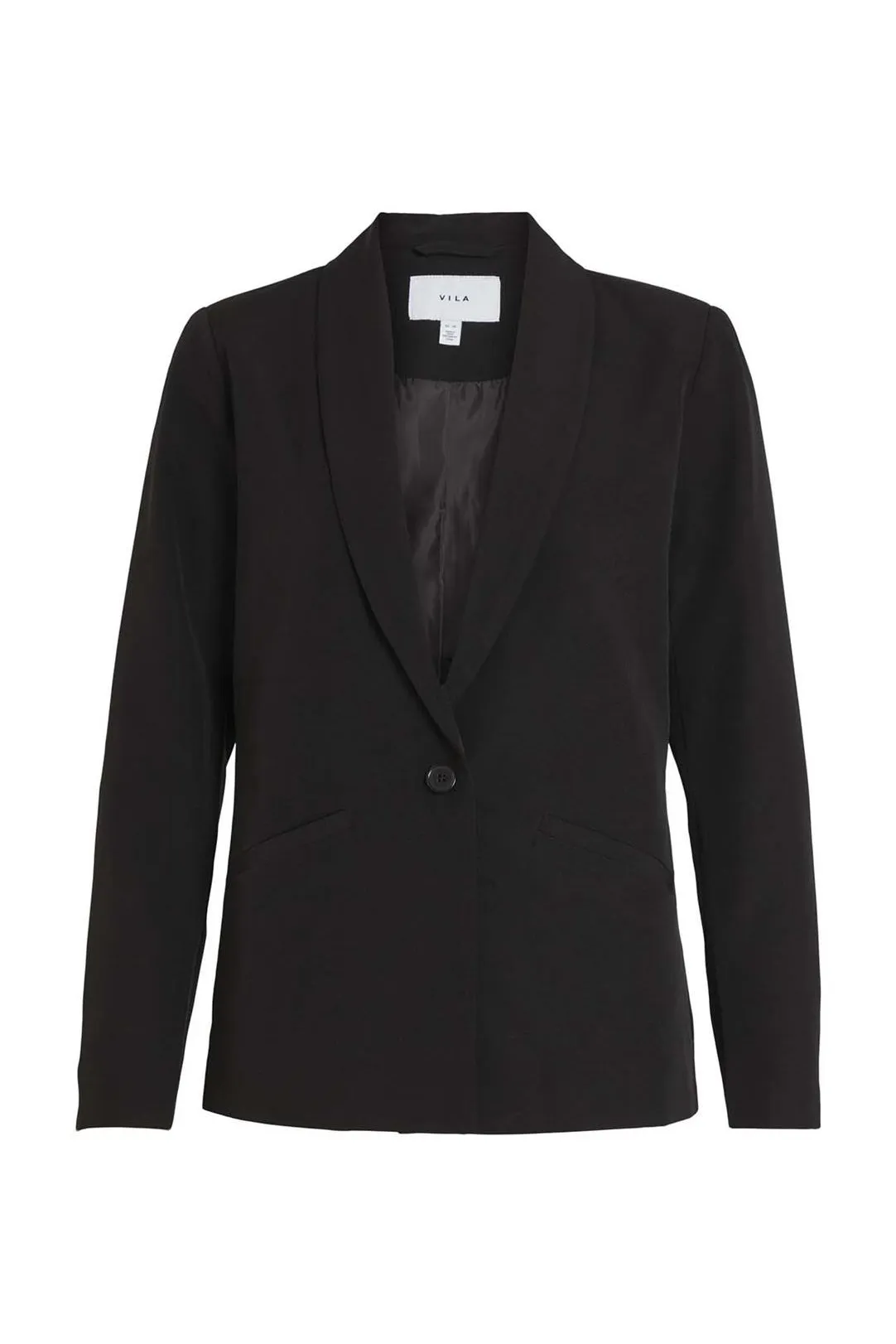 BLAZER CON BOTON VIKAMMA NEGRO