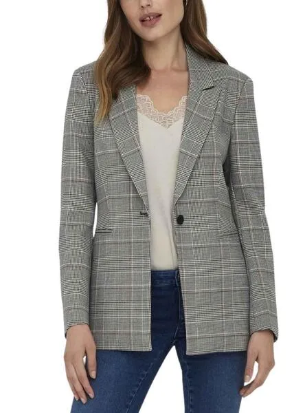 Blazer Only Iris Gris Para Mujer