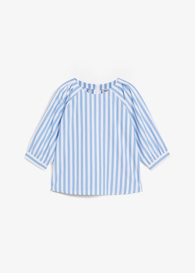 BLUSA BLANCOAZUL PROVENZAL CON RAYAS