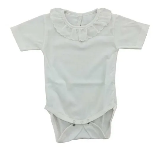 Body bebé Rapife beige con volante