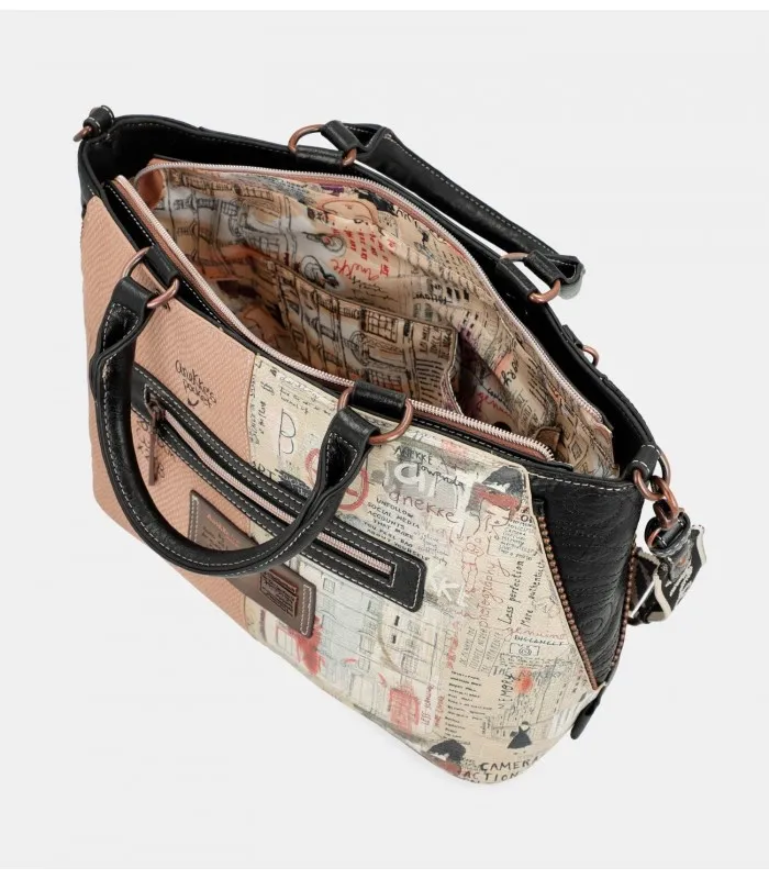 BOLSO ASA CORTA ANEKKE NEGRO