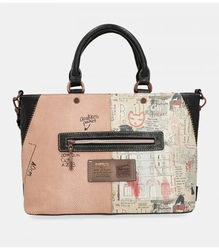BOLSO ASA CORTA ANEKKE NEGRO