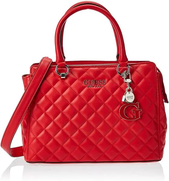 bolso guess melise rojo