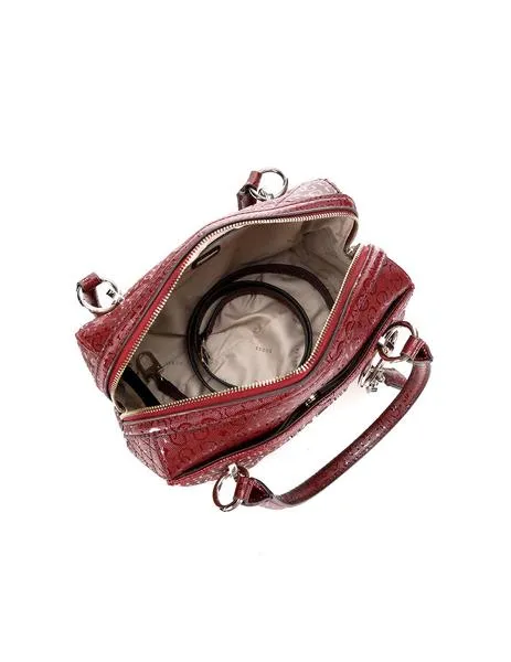 bolso guess wilona granate