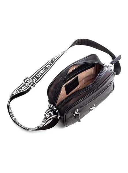 bolso munich tulle negro para mujer