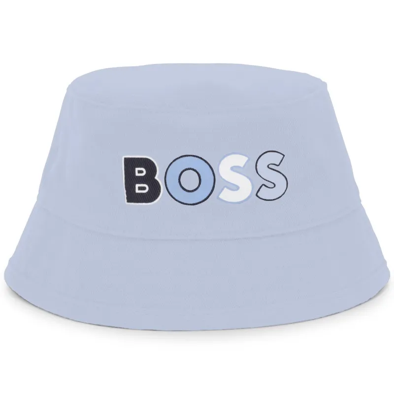 BOSS Gorro de algodón con logotipo