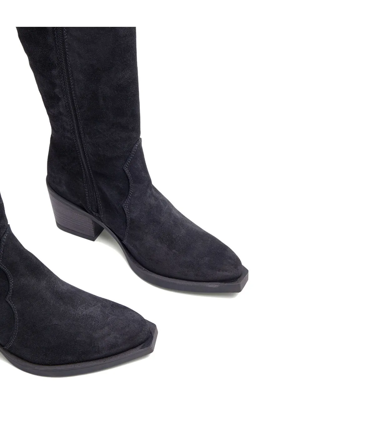 BOTAS COWBOY CARBON CON CREMALLERA JULIA