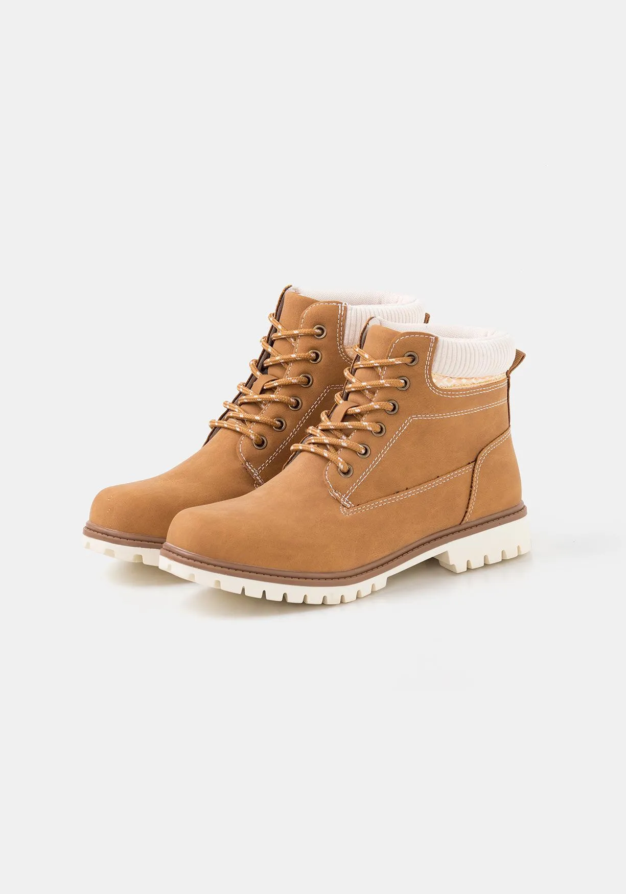 Botas tipo montaña con cordones de Mujer TEX