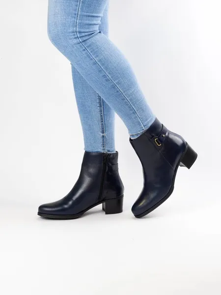 botines esteve 27.001 azules para mujer
