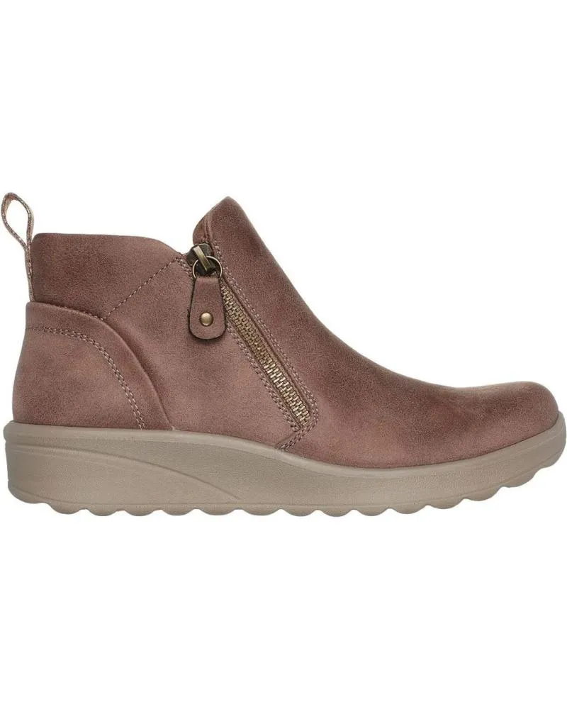 Botines SKECHERS  de Mujer 158952 BOTAS DE MUJER  TAUPE