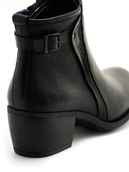botín dorking d8094 negro para mujer