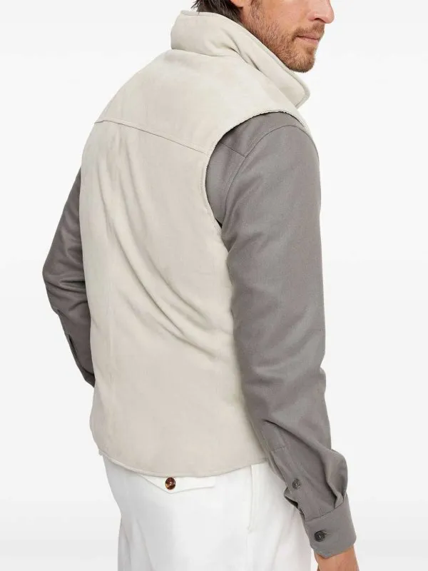 BRUNELLO CUCINELLI CHALECO  BEIS
