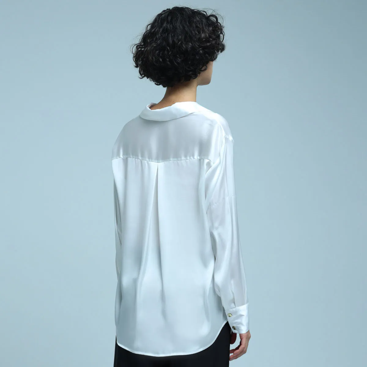 Camisa Con Escote En V