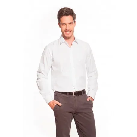 Camisa hombre semientallada