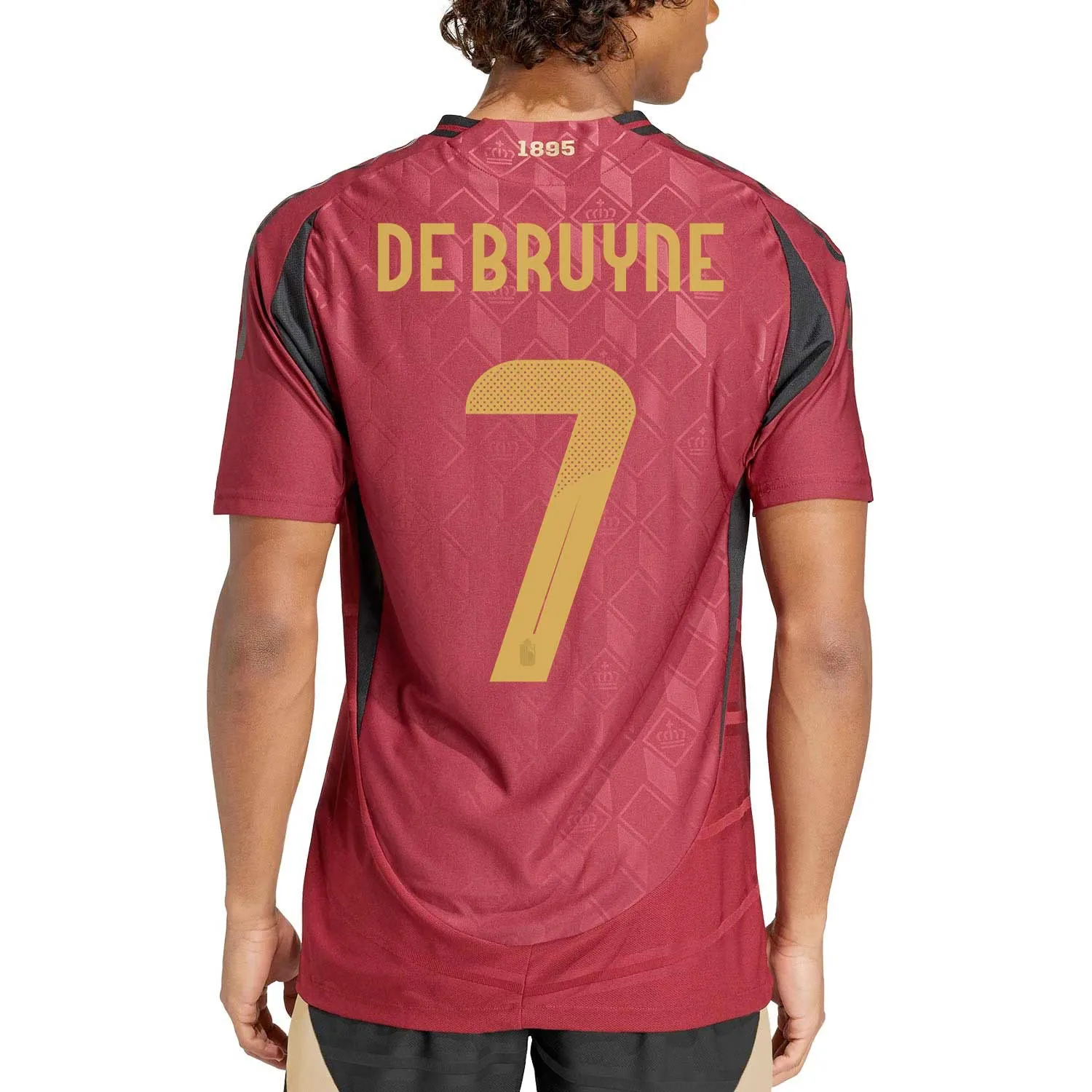 Camiseta adidas Bélgica De Bruyne authentic 2024