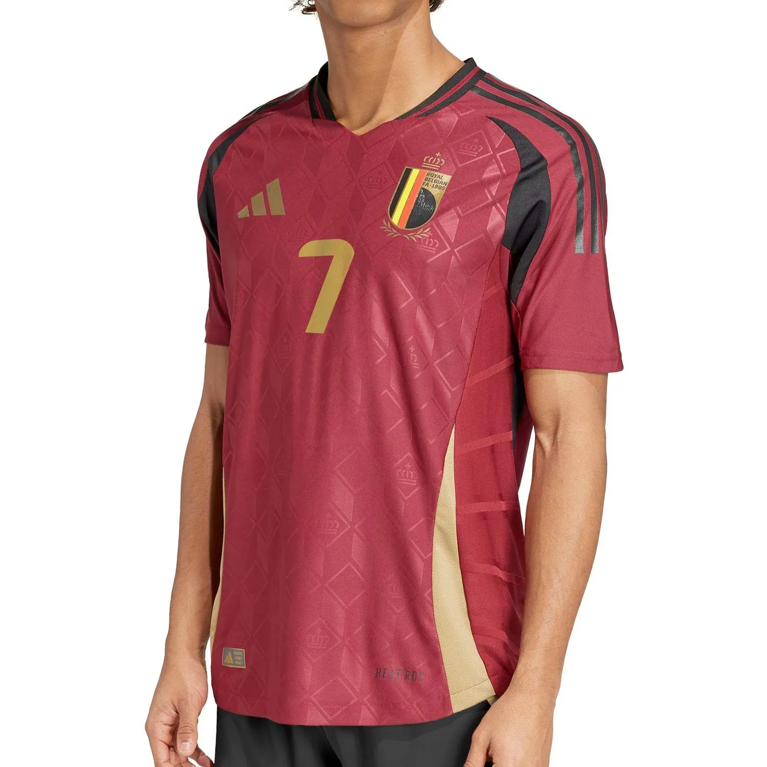 Camiseta adidas Bélgica De Bruyne authentic 2024