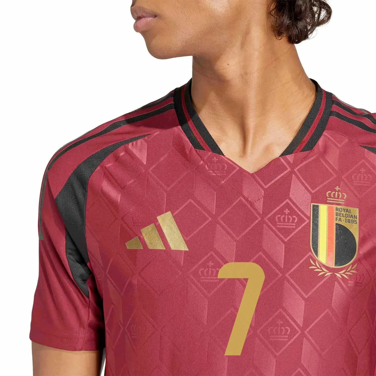 Camiseta adidas Bélgica De Bruyne authentic 2024