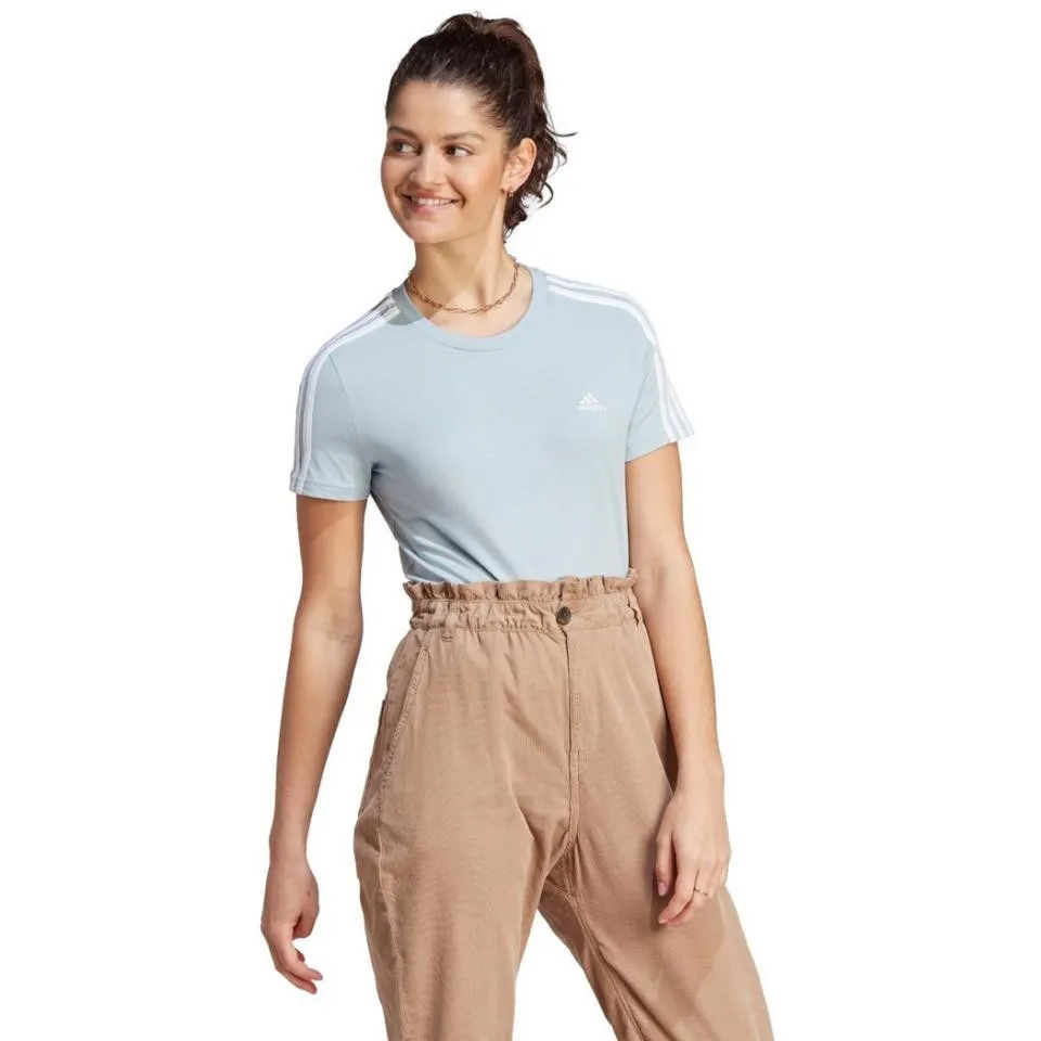 CAMISETA ADIDAS CELESTE ESSENTIALS MUJER
