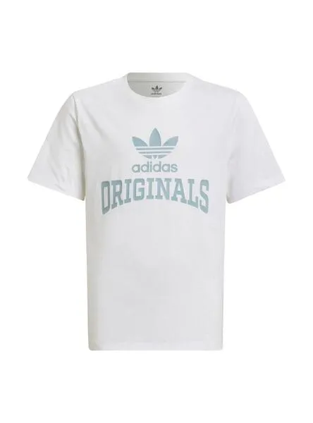Camiseta Adidas Graphic para Niña Blanca