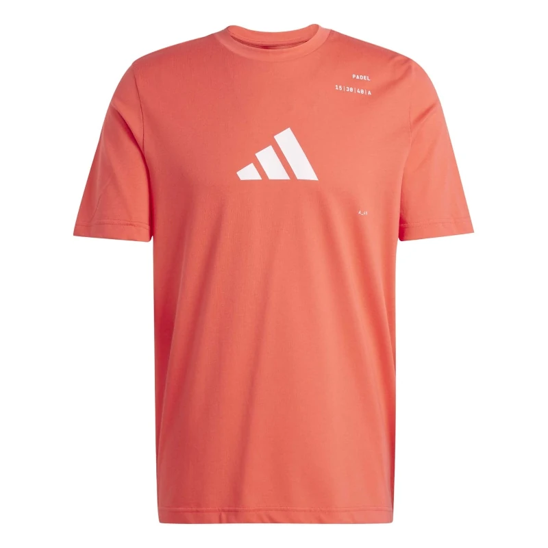 Camiseta Adidas M Padel G Semi Lucid Red