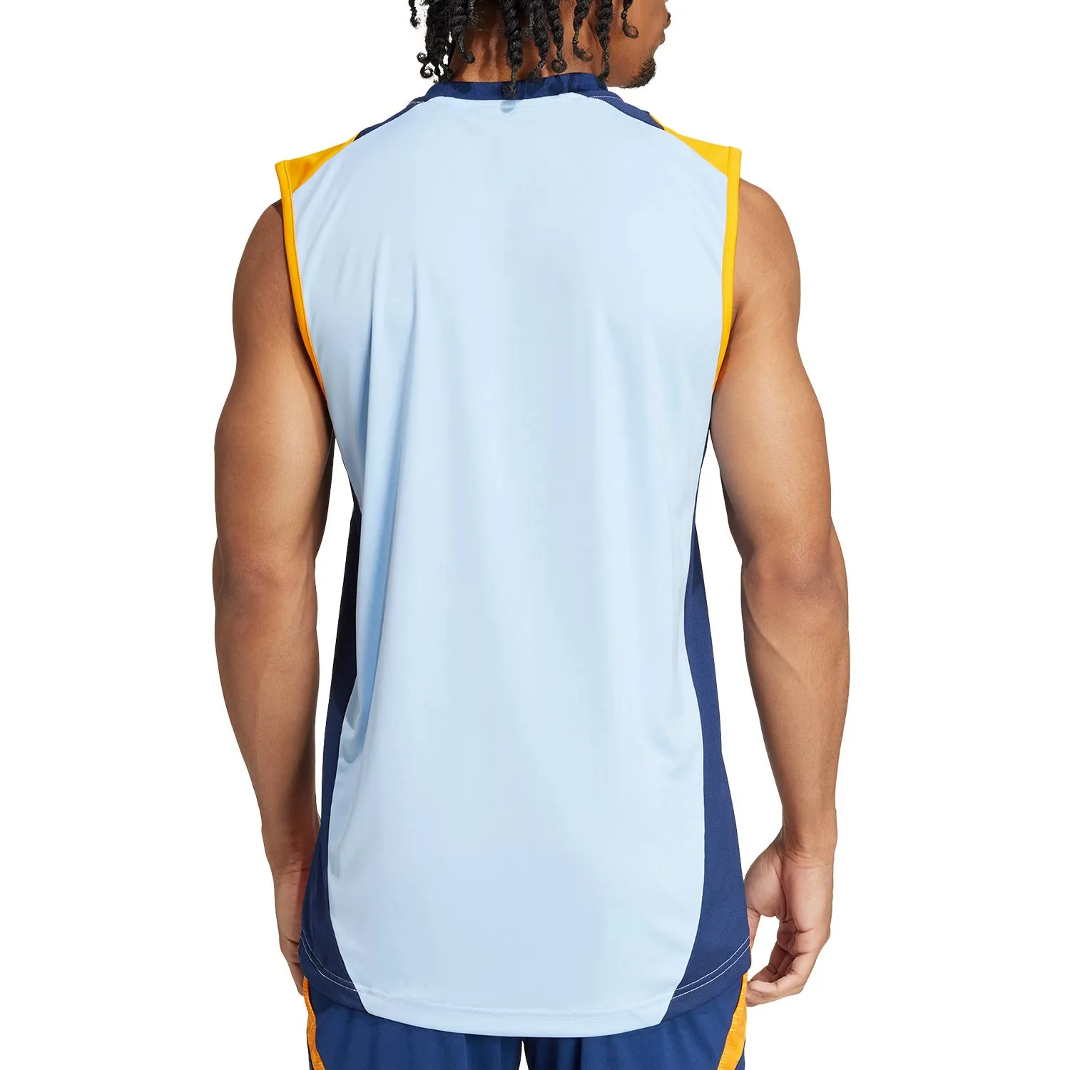 Camiseta adidas Real Madrid entrenamiento sin mangas