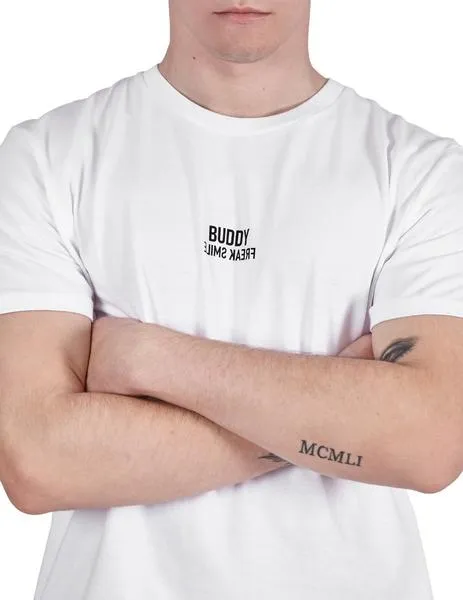Camiseta Buddy Bamboo blanca para hombre