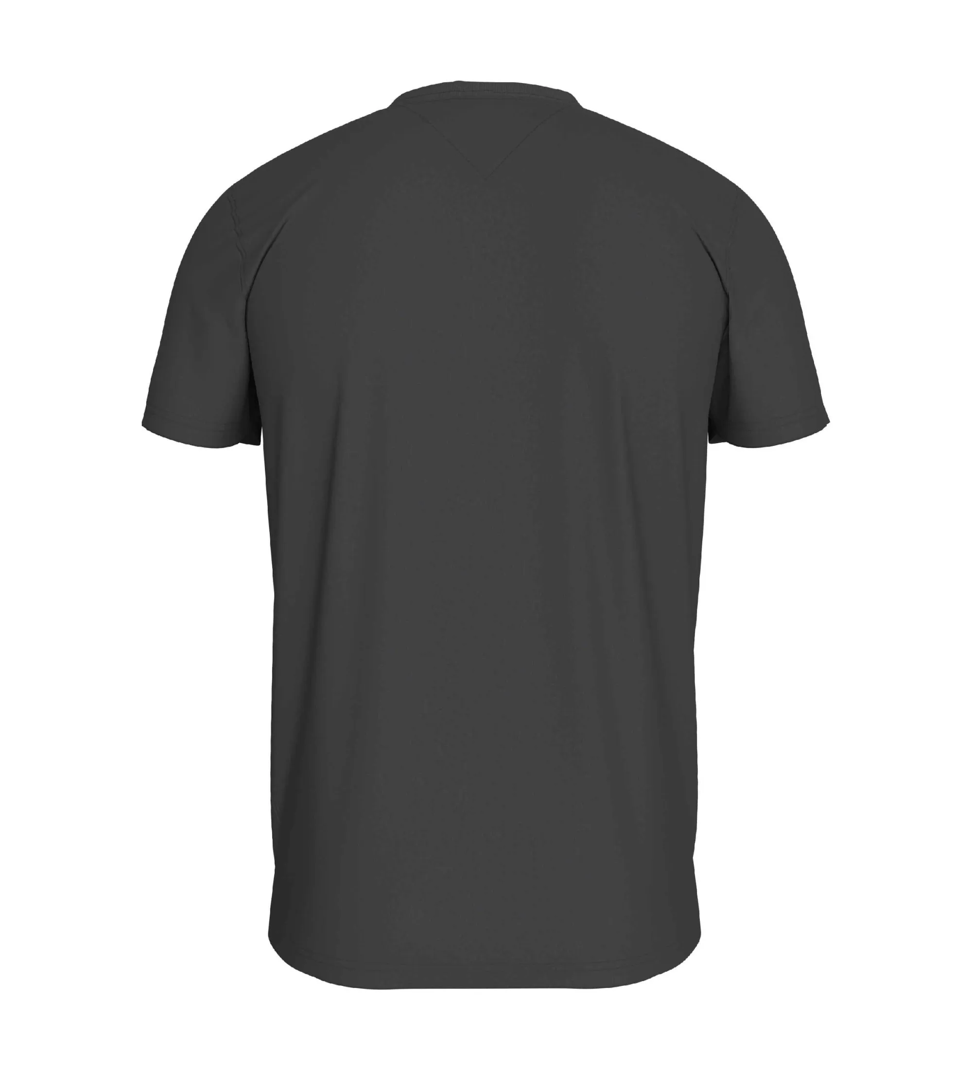 Camiseta con corte slim gris oscuro