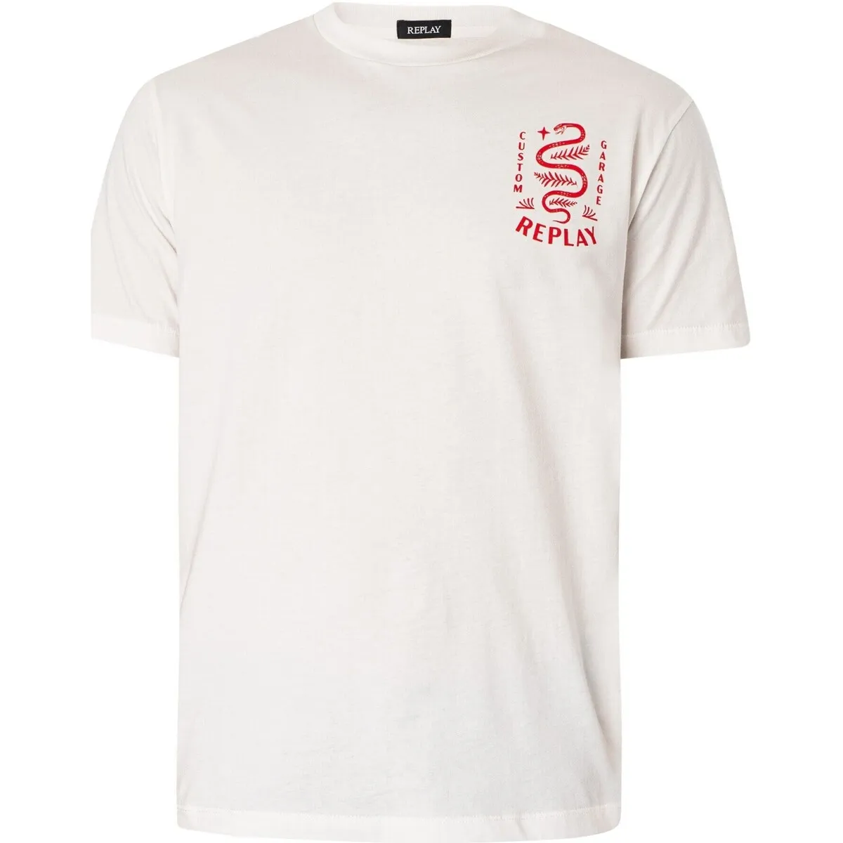 Camiseta Con Logo Gráfico En La Espalda