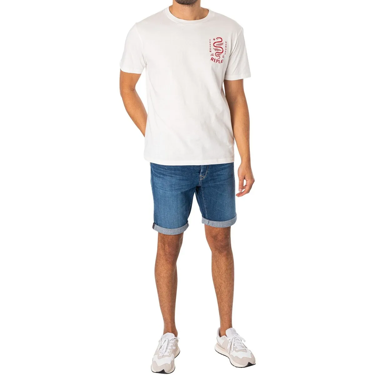 Camiseta Con Logo Gráfico En La Espalda