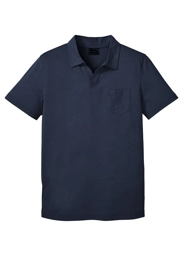 Camiseta de tipo polo Azul marino