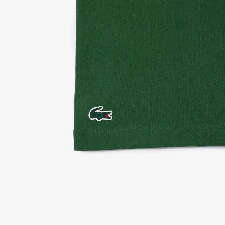 CAMISETA DEPORTIVA HOMBRE LACOSTE ULTRADRY CON ESTAMPADO DEL COCODRILO
