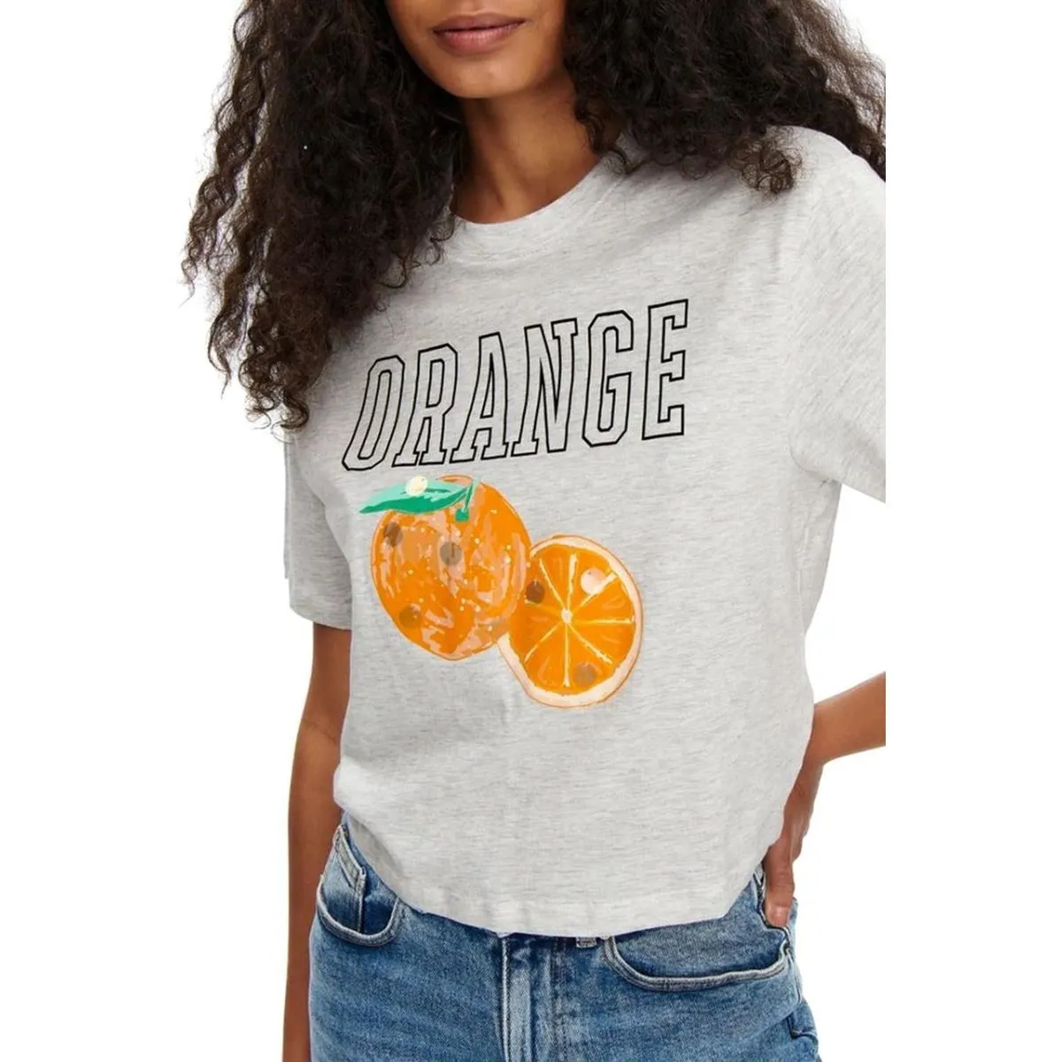 Camiseta Estampado Naranjas