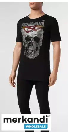 CAMISETA PHILIPP PLEIN NEGRO / PRECIO AL POR MAYOR 95€ / PRECIO AL POR MENOR 798€