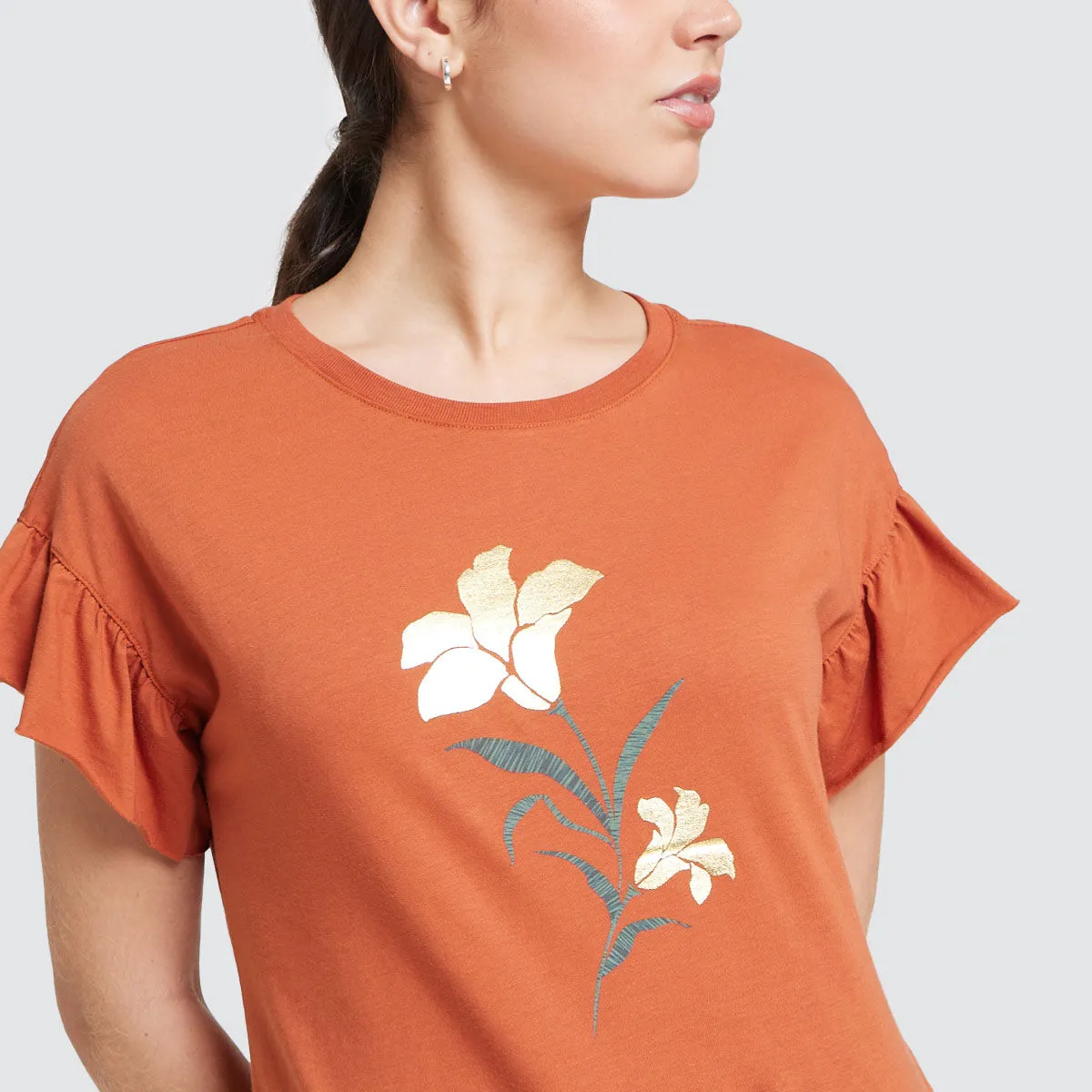 Camiseta Texto Estampado