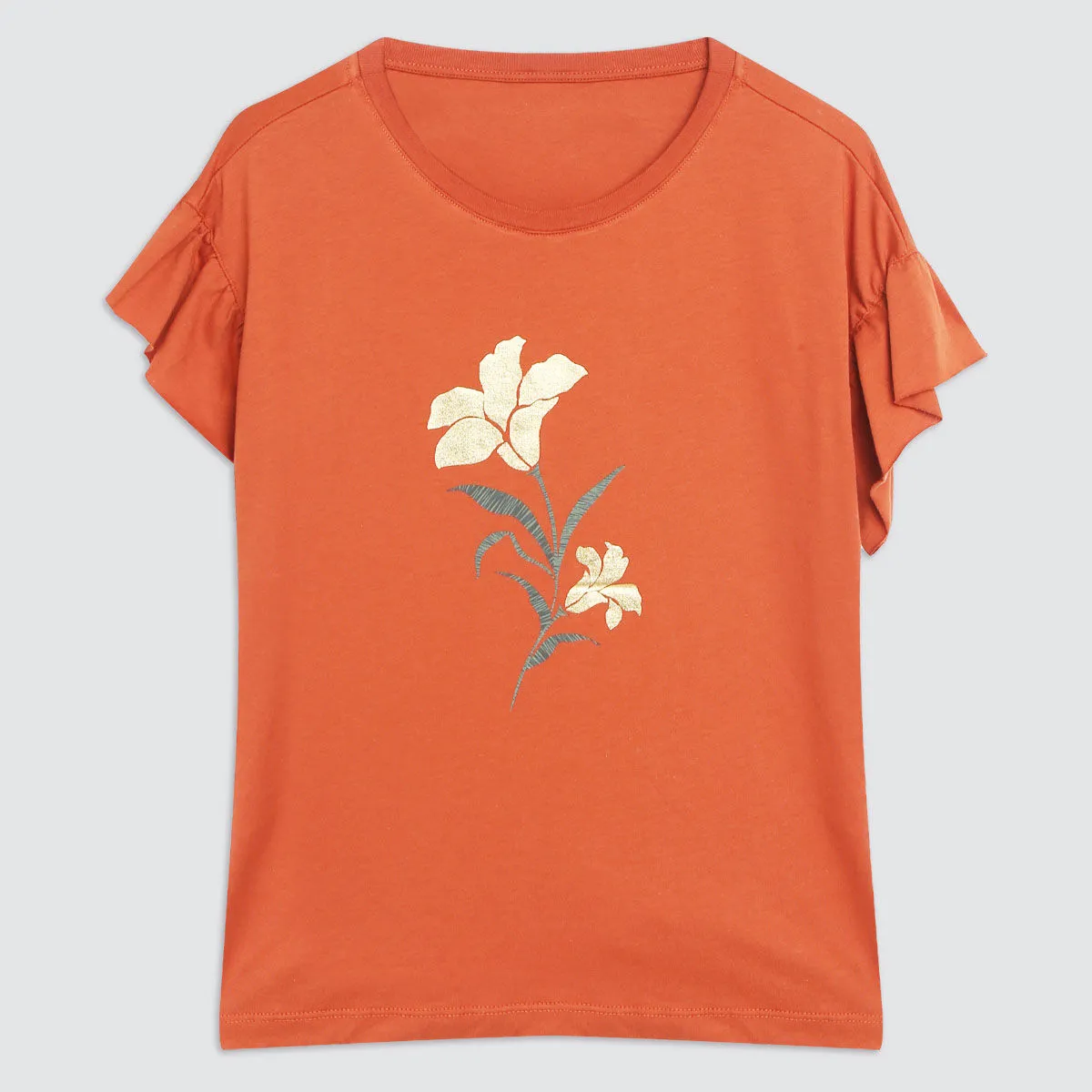 Camiseta Texto Estampado