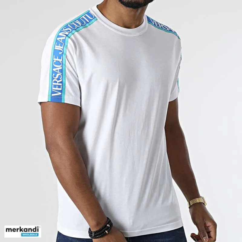 CAMISETA VERSACE JEANS COUTURE BLANCO | AL POR MAYOR :57.6€ | AL POR MENOR: 130€.