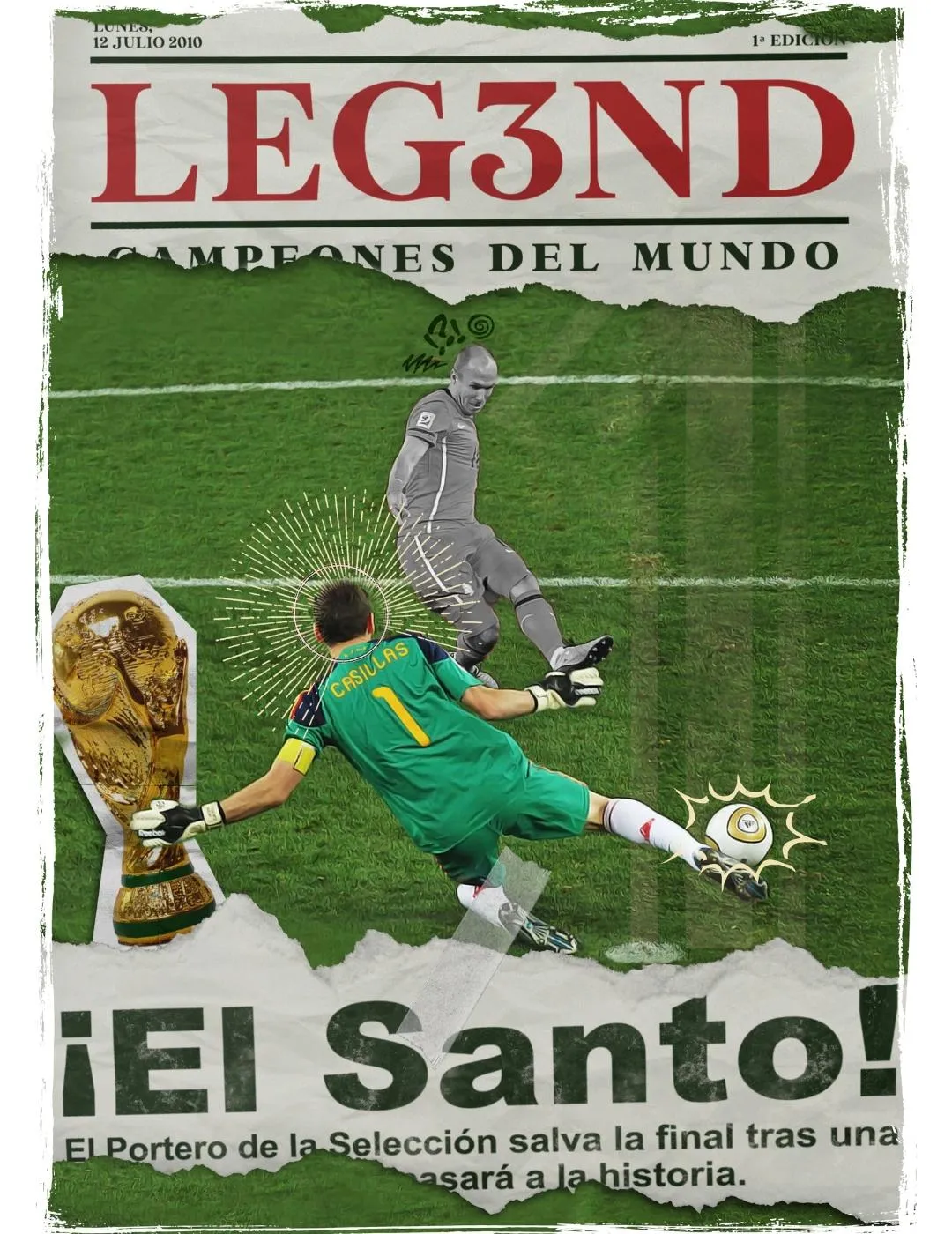 CAMISETALEG3ND EL SANTO BLANCA Z