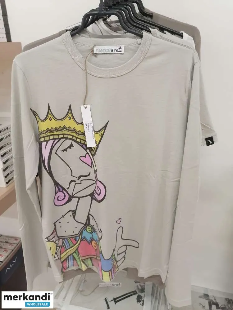 Camisetas italianas para hombre RandomSt al por mayor.