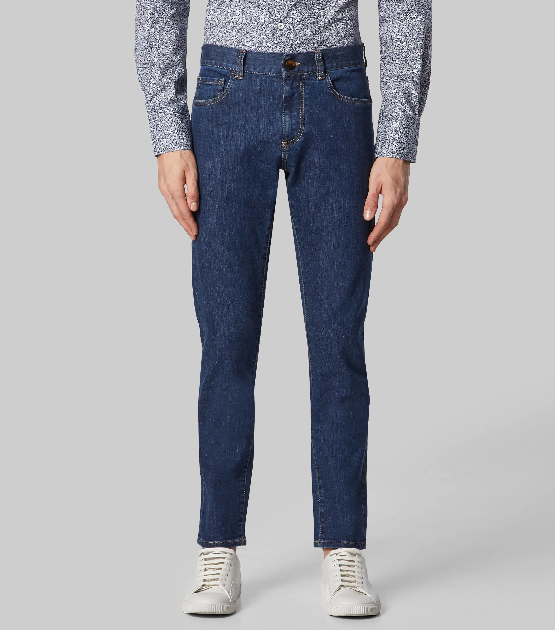 Canali Jeans Slim fit Hombre