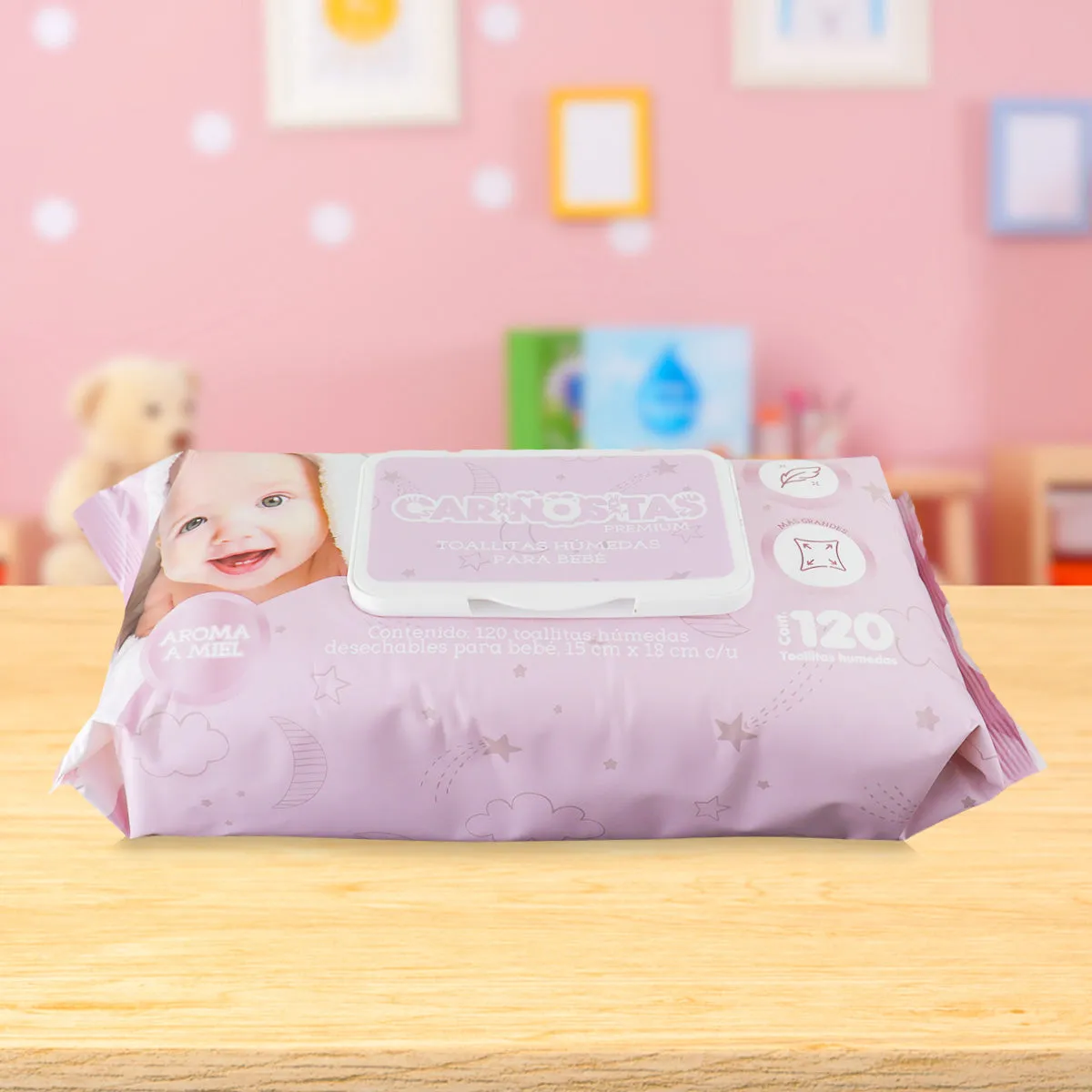 Cariositas Premium, Toallitas Húmedas para Bebé