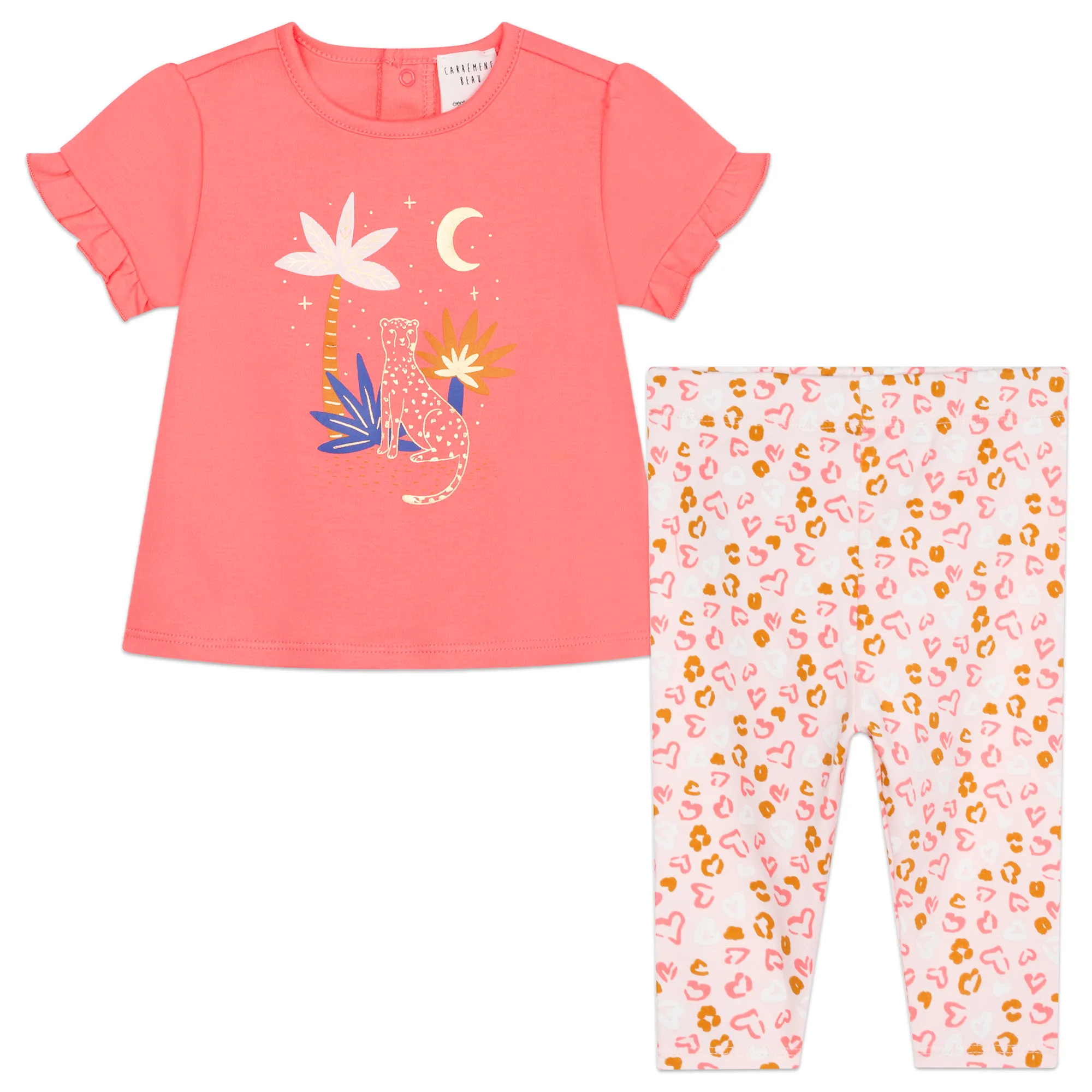 CARREMENT BEAU Conjunto camiseta y leggings