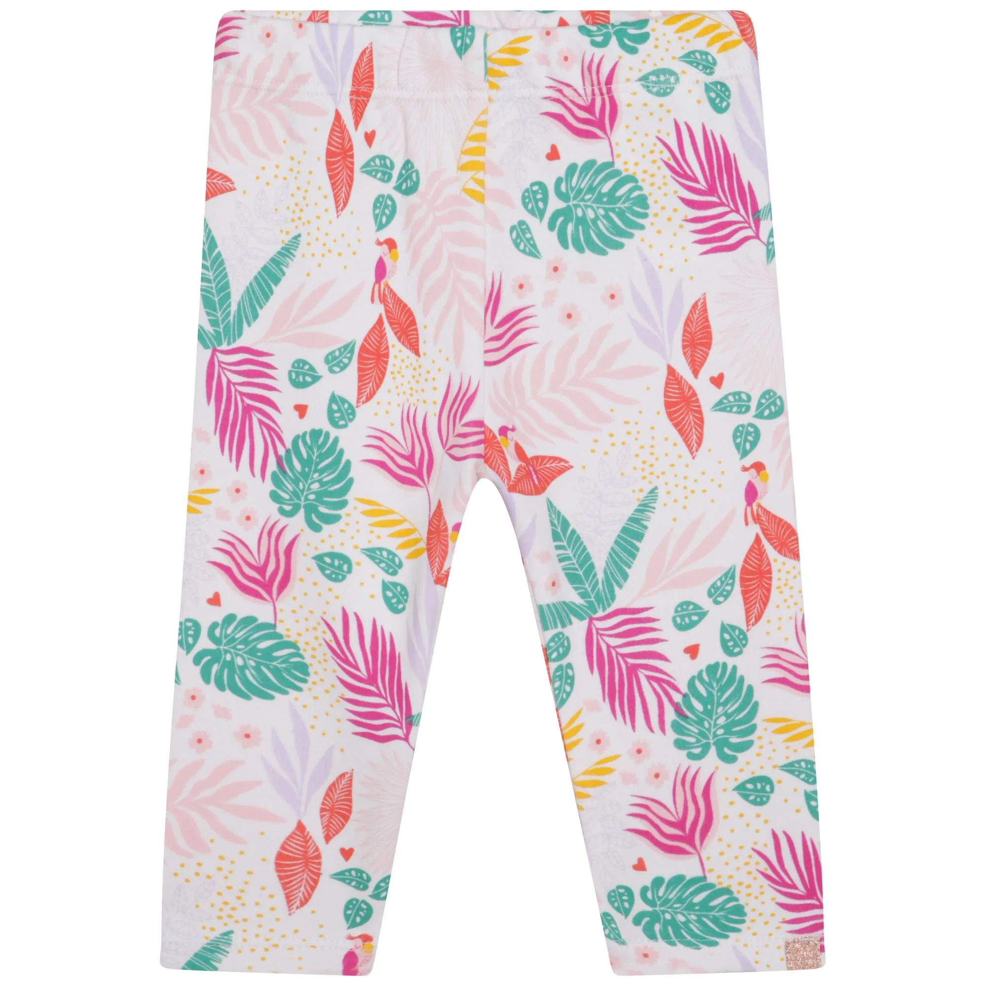 CARREMENT BEAU Leggings de estampado tropical
