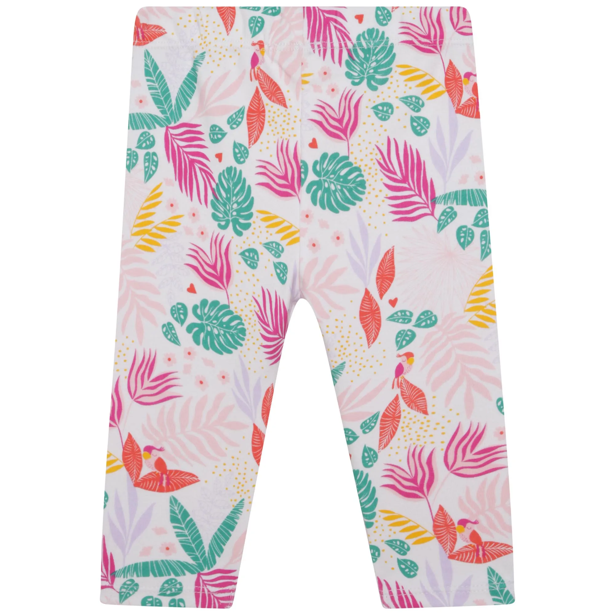 CARREMENT BEAU Leggings de estampado tropical