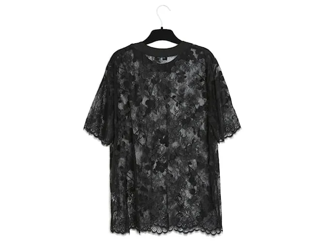 Carven ENCAJE NEGRO SAKURA ES38/40 