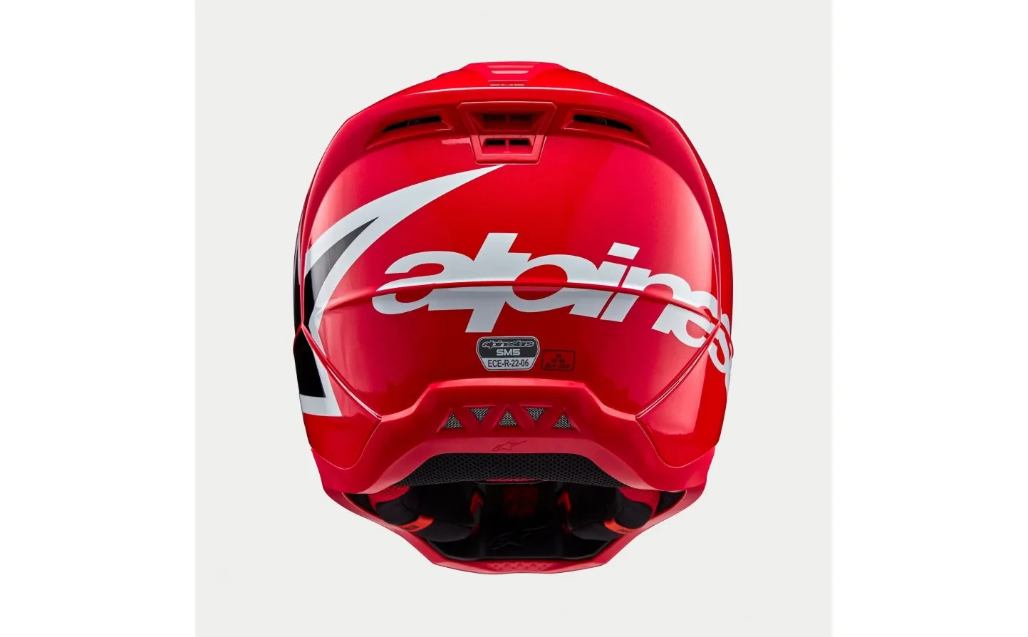 CASCO ALPINESTARS SM5 CORP ROJO BRILLO |83063233010|
