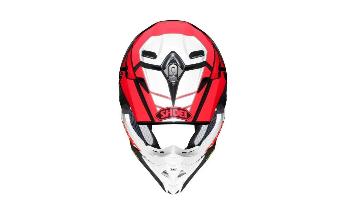 CASCO SHOEI VFXWR 06 JAMMER BLANCO ROJO NEGRO MATE |CSVFXWR060101|