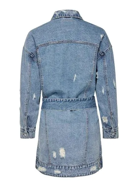 cazadora only jones denim para mujer