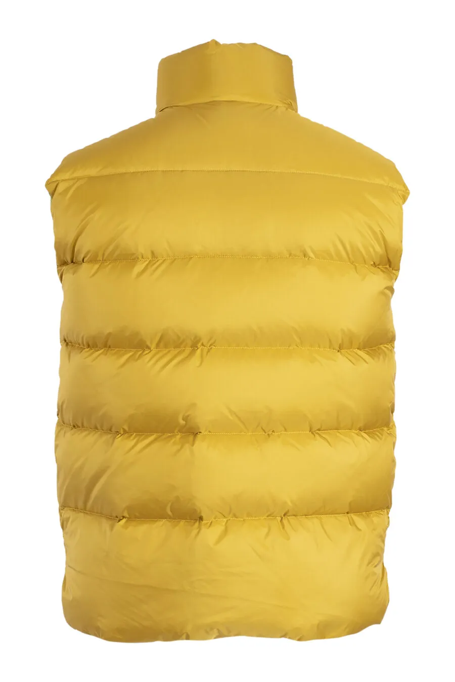 Chaleco amarillo acolchado