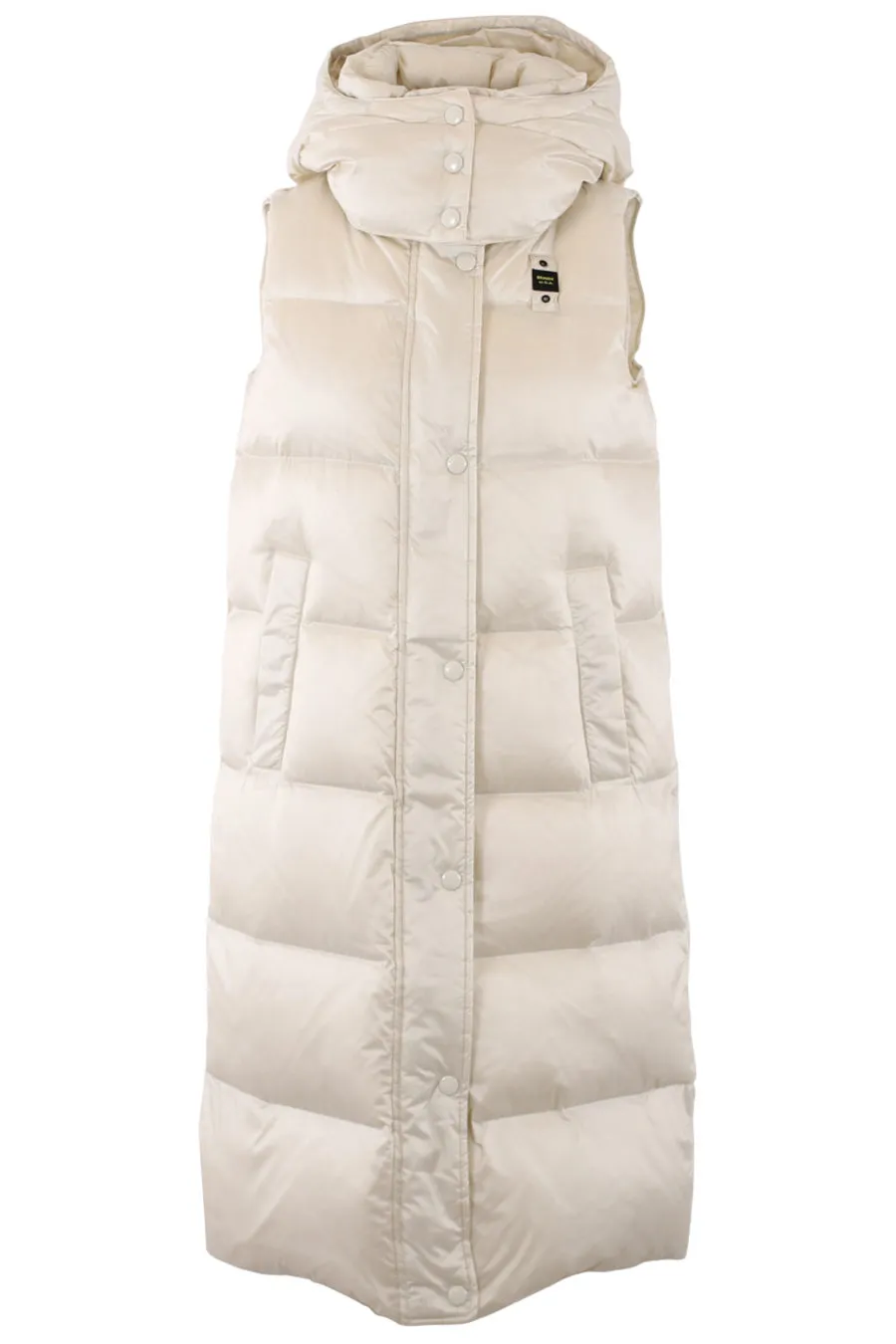 Chaleco blanco largo